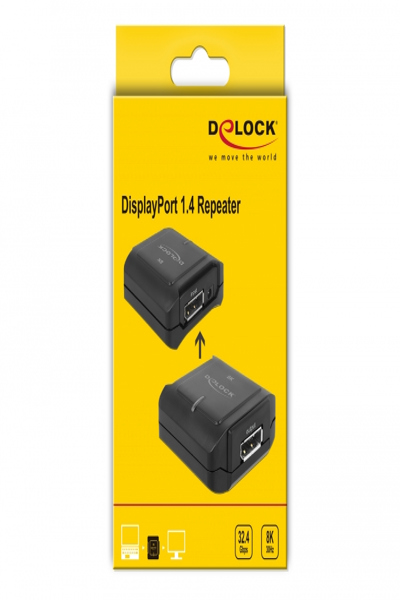 Delock DisplayPort 1.4-repeater 8K 30 Hz - 11474