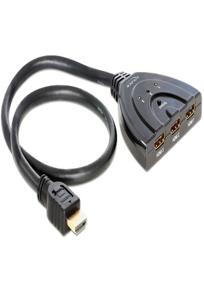 Delock HDMI 3 - 1 Switch dubbelriktad - 87619