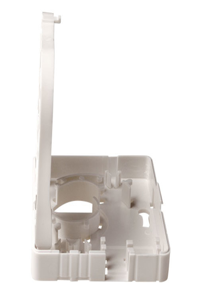 ACT Fiber mounting box without pigtail - White - 1 pc(s)