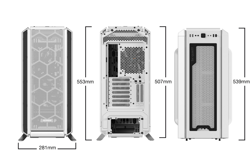Be Quiet! Silent Base 802 Window - Tour - ATX étendu - BGW40