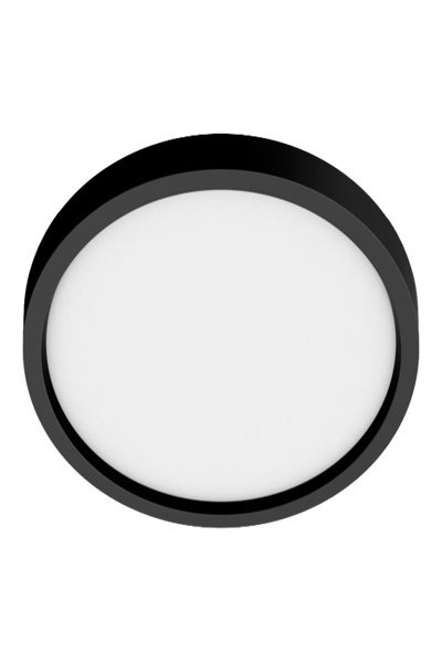 Signify Hue Aurelle rond noir - Blanc Ambiance