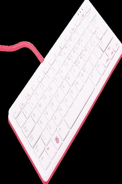 Clavier QWERTY Italie (rouge/blanc) pour Raspberry Pi