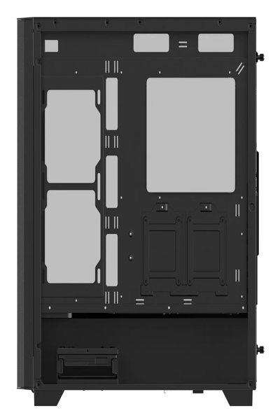 ADATA XPG VALOR AIR PRO Mid-Tower Case - Midi Tower - PC - Black - ATX - EATX - micro ATX - Mini-ATX - SPCC - Tempered Glass - Multi - 75261657