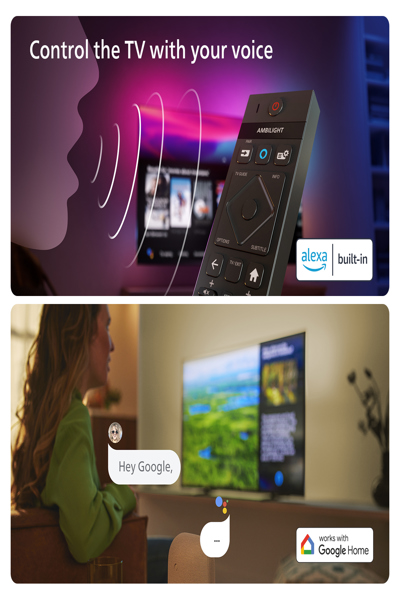 Philips 43PUS8909/12, 43", 3840 x 2160 pixels, LED, Smart TV, Wi-Fi, Silver - 43PUS8909/12