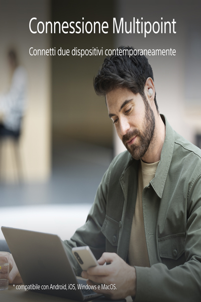 Sony WF-1000XM5 Trådlöst Headset Silver - WF1000XM5S