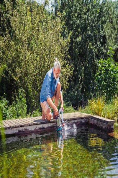 Gardena 9044-61 Stainless Steel Pump 10m Cable 20000l/h - 09044-20