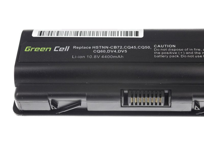 GREEN CELL HP01 HP Pavilion Compaq Presario DV4, DV5, DV6, CQ60, CQ70 battery - HP01