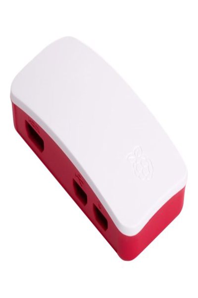 Raspberry Pi Pi case white red - RB-CASE-ZERO