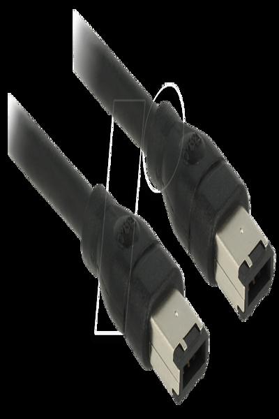 Delock IEEE 1394 cable - 6 PIN FireWire (M) to 6 PIN FireWire (M) - 82574