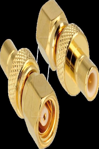Delock RF-adapter - SMC hane till SMB hona - 65876