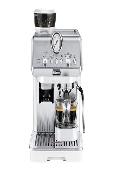 De Longhi EC 9155.W - Vacuum coffee maker - 1.5 L - Coffee beans - Built-in grinder - 1550 W - Silver - 132126061