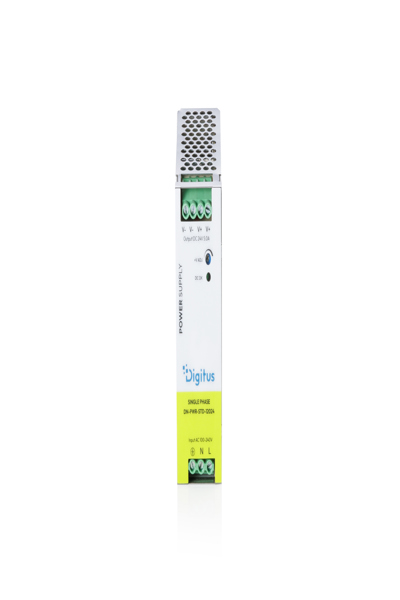 DIGITUS Industrial power supply unit, 24V DC, 5A, 120W, AC-DC, metal housing, for DIN rail mounting - DN-PWR-STD-12024