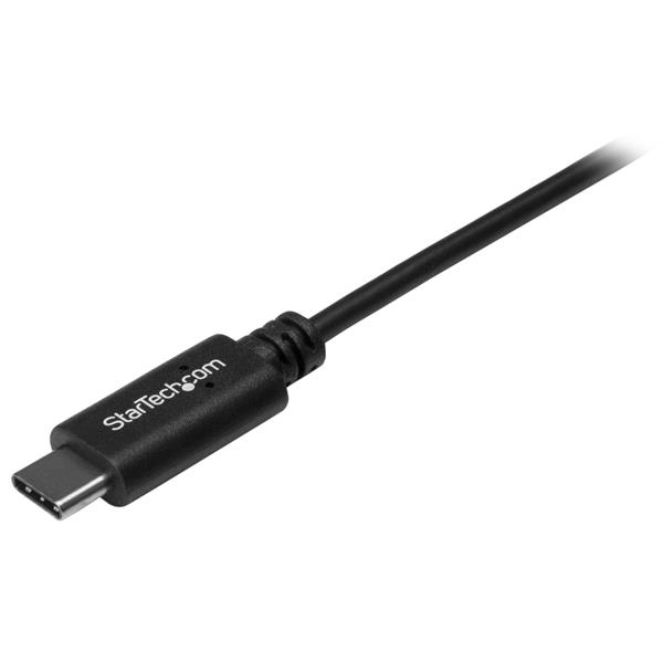 StarTech 2m (6ft) USB C to USB A Cable M/M - USB 2.0 - USB Type C to A - USB cable - USB Type C (M) to USB (M) - 2 m - Black - USB2AC2M