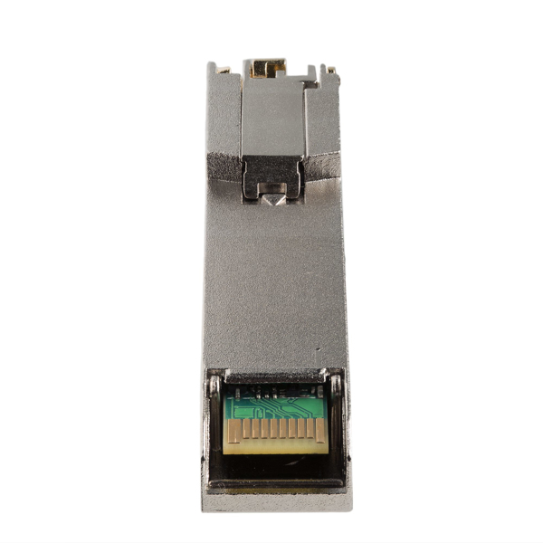 StarTech JL563A-ST Transceiver Module (SFP+ Module, 100/1000/10000Base-TX HP Compatible, Copper, RJ-45 Copper with DDM) - SFP+ Transceiver Module (equivalent to: HP JL563A) - 10 GigE - 10Base-T, 100Base-TX, 1000Base-T, 10GBase-T - RJ-45 - up to 30 m - for HP - JL563A-ST