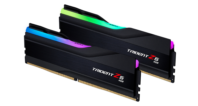 G.Skill D564GB 6000-30 Trident Z5 RGB bk K2 GSK - F5-6000J3040G32GX2-TZ5RK