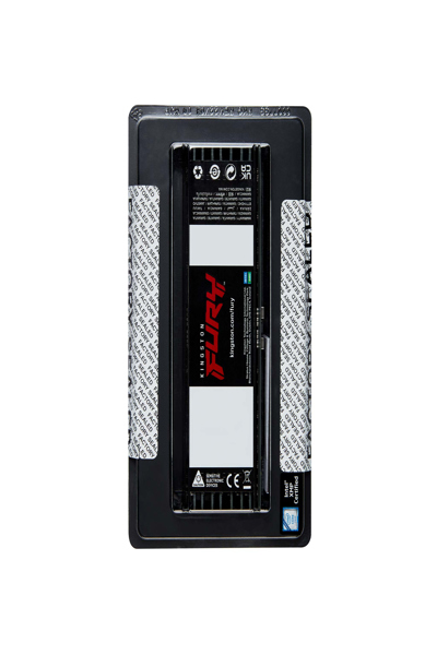 Kingston 6000MT/s ECC Reg CL32 DIMM Kit of 8 FURY Renegade Pro - 128 GB - DDR5 - KF560R32RBEK8-128