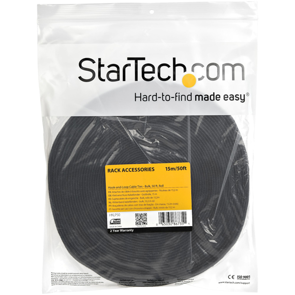 StarTech Hook Loop Roll 15m - HKLP50