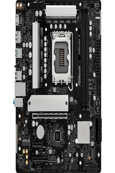 ASRock B860M-X - Motherboard - micro ATX - 90-MXBRX-A0UAYZ