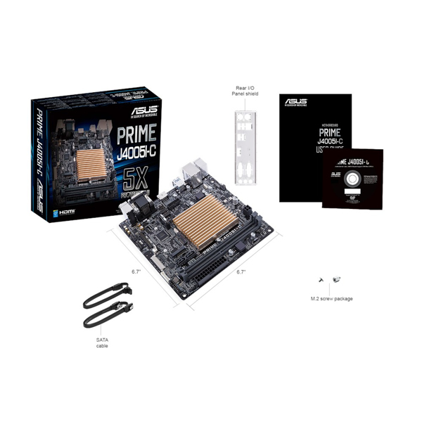 ASUS PRIME J4005I-C Motherboard Mini-ITX - 90MB0W90-M0EAY0