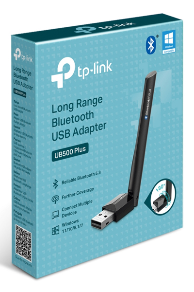 TP-LINK Bluetooth UB500 Plus 5.3 USB Adapter - Adapter - Digital - UB500 PLUS