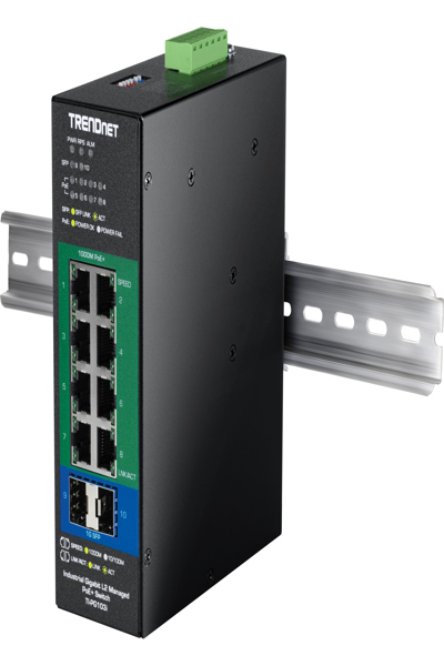 TRENDNET INDUSTRIAL L2 SWITCH TI-PG103I - TI-PG103I