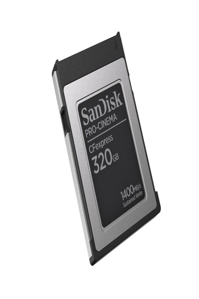 SanDisk PRO-CINEMA flashminneskort - SDCFEC-320G-GN4NN