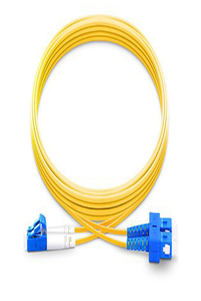 ORIGIN STORAGE LC-SC OS2 FIBRE OPTIC CABLE SINGLEMODE DUPLEX YELLOW - CAB-OS2-LC-SC-1M-D-OS