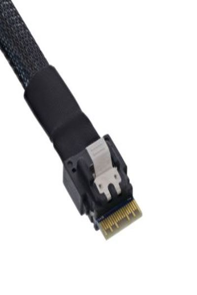 Supermicro CBL-SAST-1242-100 Slimline x4 to MiniSAS HD x4 43cm - Cable