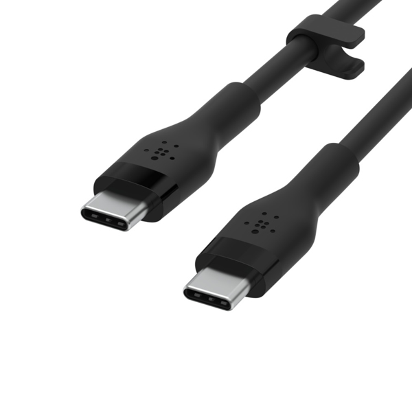 Belkin BOOST CHARGE USB-C to 2.0 Silicon 1M Black - Digital - CAB009BT1MBK