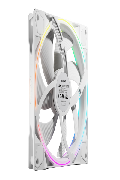 Be Quiet! Light Wings 140 mm PWM Reverse White Ventilator 14 cm - Case Fan - 25.5 dB - BL135