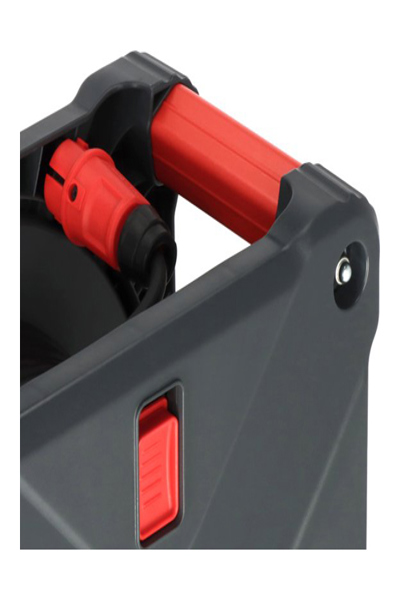 Brennenstuhl 9201330110, Svart, Röd, Plast, 5 AC-uttag, Typ E / F, Rak, 33 m - 9201330110