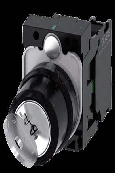 Siemens 3SU1100-4BF11-1BA0 Plastic Black Metallic