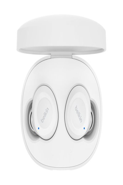 Belkin SoundForm Bolt True Wireless Headphones White - AUC009BTWH