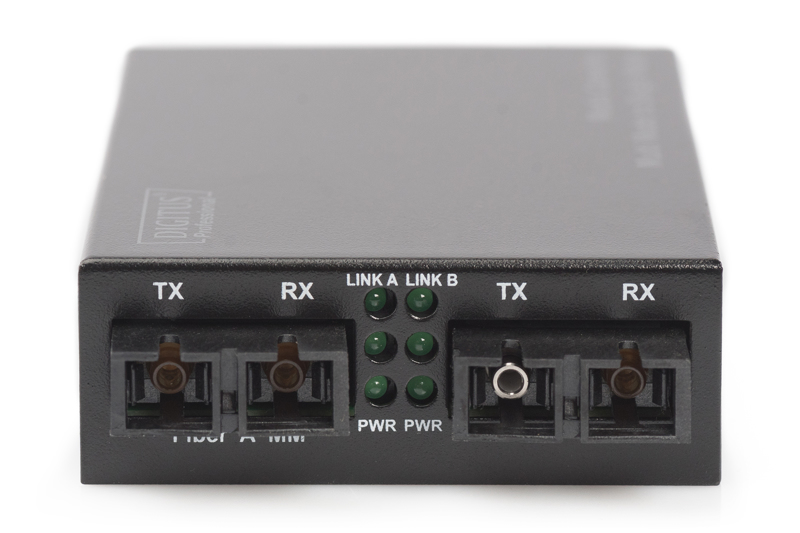 DIGITUS Multimode Media Converter SC 20km - DN-82124