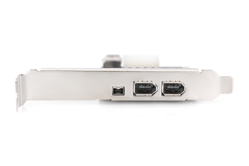 DIGITUS DS-30201-5 Firewire PCIe Card 3+1 Port - DS-30201-5