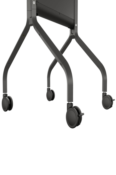 Chief LSCUBÂ  Voyager Manual Height Adjustable AV Cart Black - LSCUB