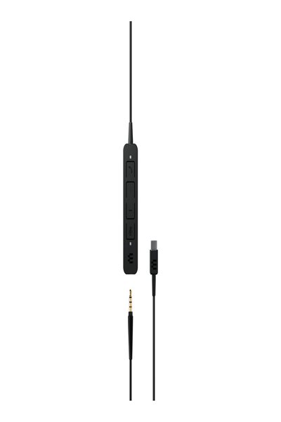 EPOS SENNHEISER ADAPT 165 USB-C II Stereo Headset USB-C inkl. 3,5mm Klinkenstecker Inline Call Control - Audio - Stereo - 1000920