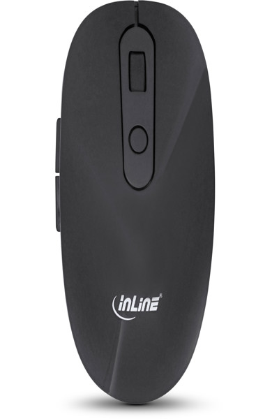 Ensemble de bureau InLine Design - USB 2,4 GHz - max. 1600 dpi - noir - ALLEMAND