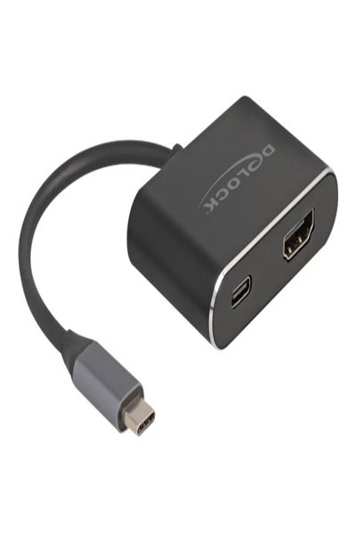 Delock Adapter - 24-stifts USB-C-hane till HDMI, 24-stifts USB-C-hona - 64199
