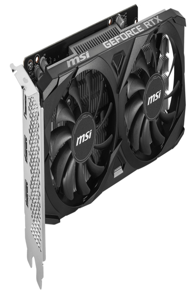MSI RTX 3050 GeForce HDMI DisplayPort - Graphics card - PCI-Express - GEFORCE RTX 3050 VENTUS 2X E 6G OC