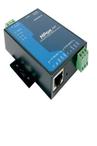 Moxa NPort 5200 2-Port RS-232/422/485 Serial Device Server - Server - AIX - NPORT 5230-T