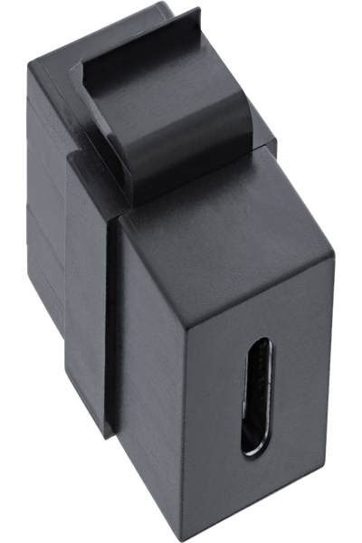 Module USB 3.1 Snap-In InLine - USB-C F/F - boîtier noir