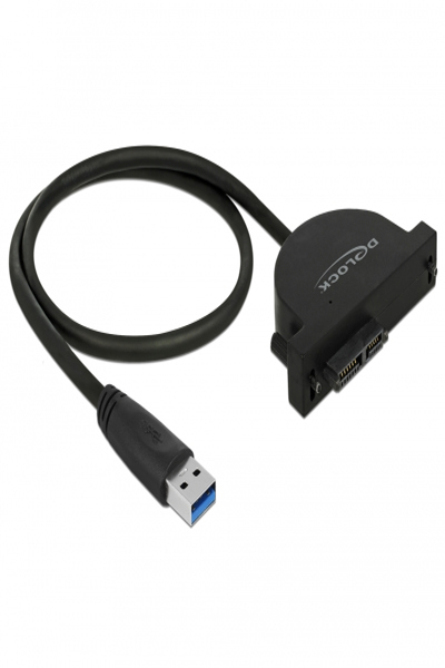 Delock USB 3.0 till smal SATA-omvandlare - 64048