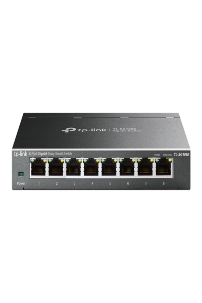 TP-LINK TL-SG108E Easy Smart 8 Gigabit Switch - TL-SG108E V5