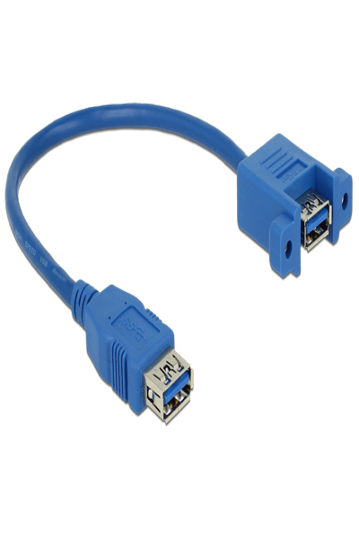 Adaptateur USB Delock - USB Type A (F) vers USB Type A (F)