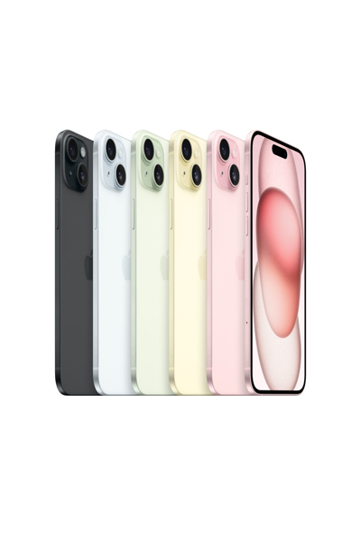Apple iPhone 15 Plus Black - 256 GB - 17 cm