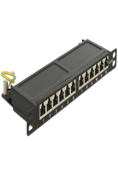 Delock Patchpanel - CAT 6a - 43312