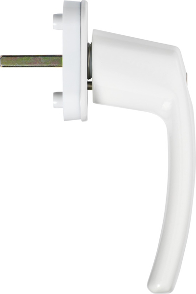 ABUS Security-Center ABUS FG200 W SB - Window locking handle - White - Die-cast zinc - White - Monotone - Cylinder lock