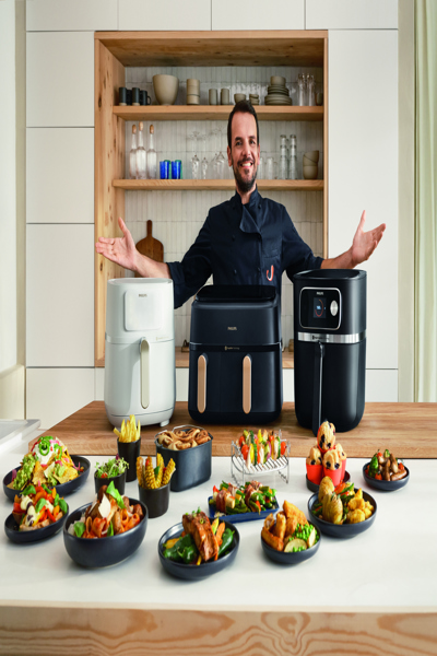 Philips 7000 Series HD9876 Airfryer 2.2kW Black - HD9876/90