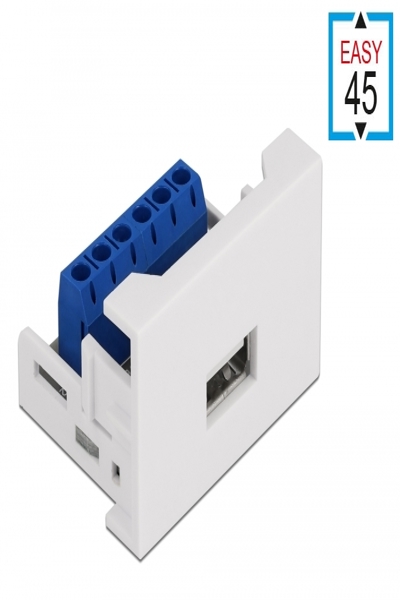 Delock Easy 45 - snap-in modules - 81343